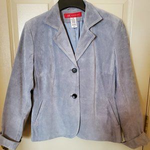 Anne Klein Suede Blazer